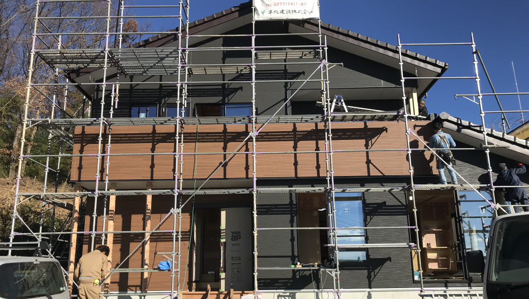 現場紹介♪ 群馬県 桐生市 新築【 楽しい2階建て K様邸 】