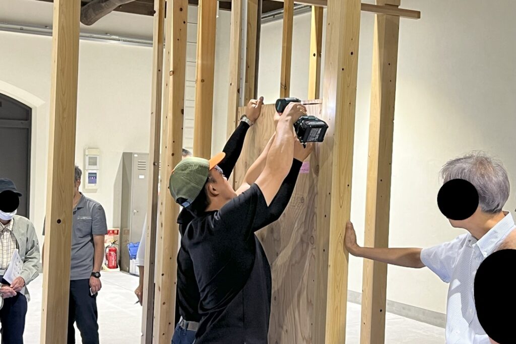 木造住宅耐震リフォーム達人塾のお手伝い